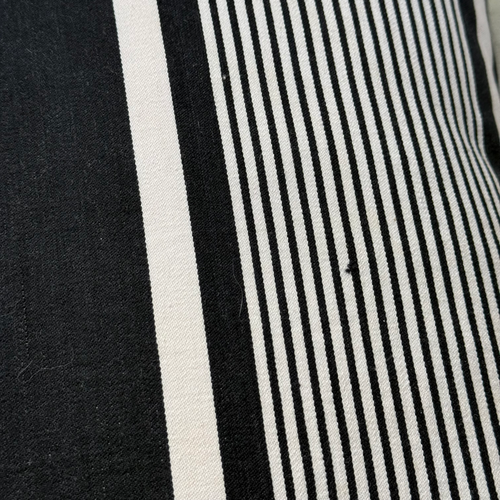 Custom 19th-century French Ticking Pillow (#3-01)