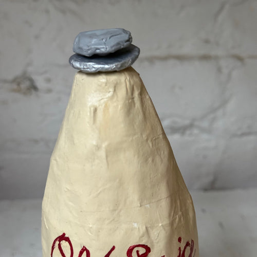 Papier-Mâché Old Spice Bottle #2