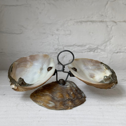 19th-century Victorian Mother of Pearl Shell Dish