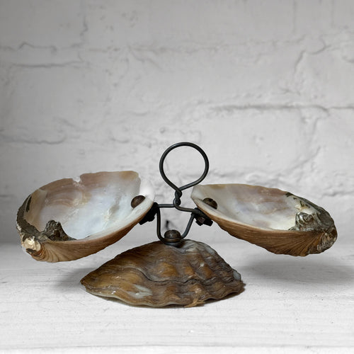 19th-century Victorian Mother of Pearl Shell Dish