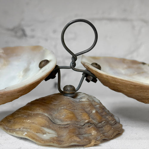 19th-century Victorian Mother of Pearl Shell Dish