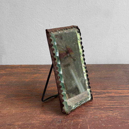 19th-century Small Shaving Mirror #2