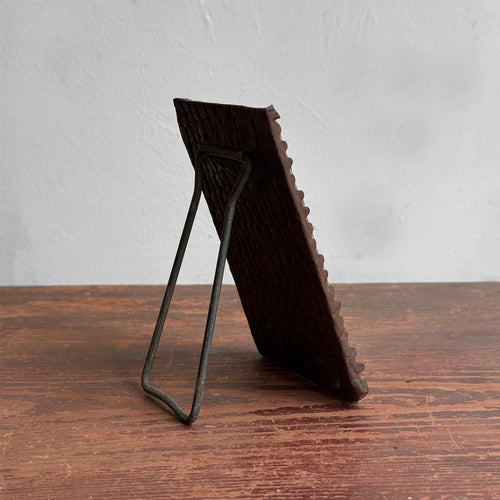 19th-century Small Shaving Mirror #2