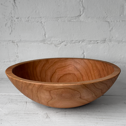 Spencer Peterman Cherry Wood 10" Round Bowl (#4-2)