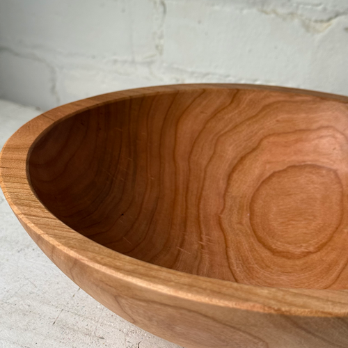 Spencer Peterman Cherry Wood 10" Round Bowl (#4-2)