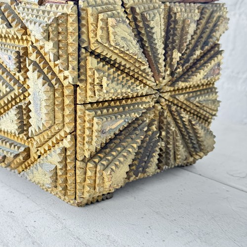 20th-century Tramp Art Box