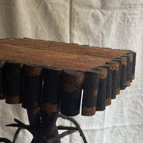 Early 20th-Century American Folk Art Twig Table