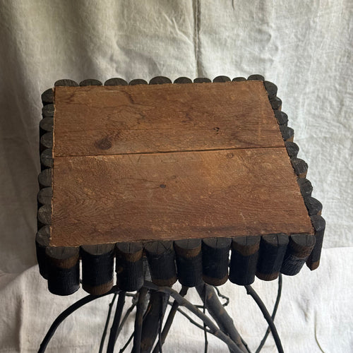 Early 20th-Century American Folk Art Twig Table