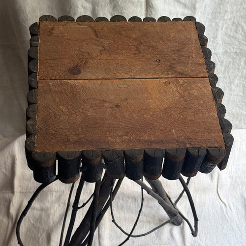 Early 20th-Century American Folk Art Twig Table