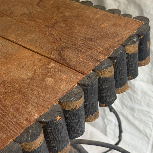 Early 20th-Century American Folk Art Twig Table