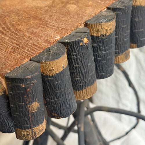 Early 20th-Century American Folk Art Twig Table