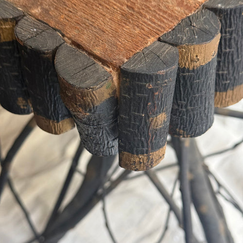 Early 20th-Century American Folk Art Twig Table