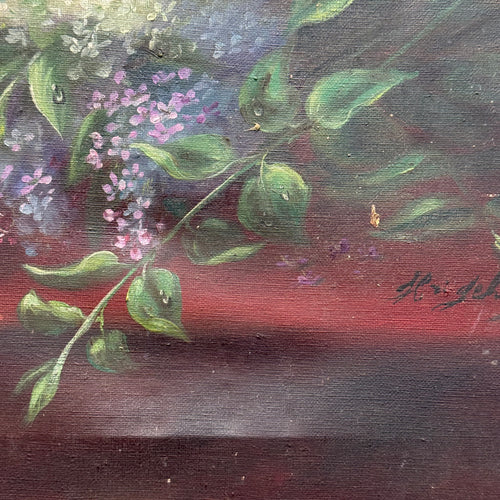 Mid 20th-century Dutch Floral Still Life Painting