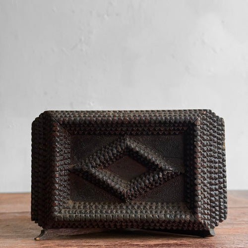 Small Early 20th-century Tramp Art Box