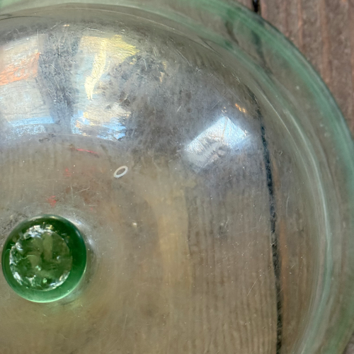 Large 19th-century French Glass Cloche de Melon (LG-02)