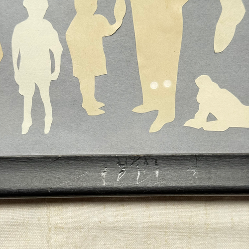 Framed Mike Miller Silhouette Collage #2