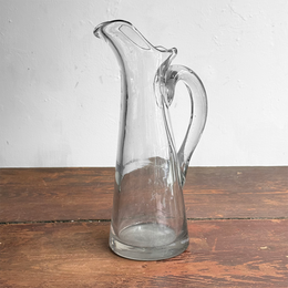 19th-century French Glass Pitcher (CD5)