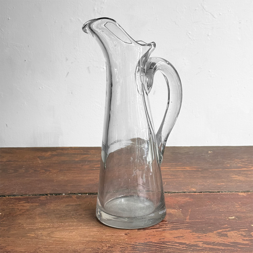 19th-century French Glass Pitcher (CD5)