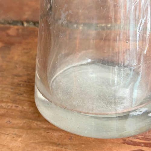 19th-century French Glass Pitcher (CD5)