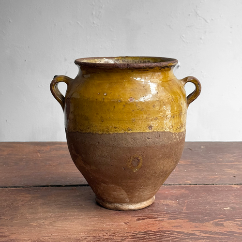 19th-century French Ceramic Confit Pot (Pot-2)