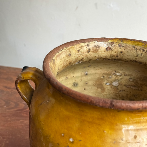 19th-century French Ceramic Confit Pot (Pot-2)