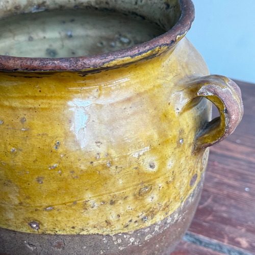 19th-century French Ceramic Confit Pot (Pot-2)