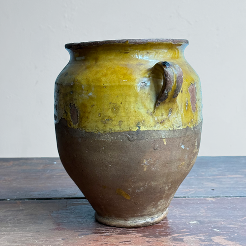 19th-century French Ceramic Confit Pot (Pot-2)