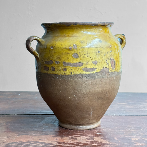 19th-century French Ceramic Confit Pot (Pot-2)