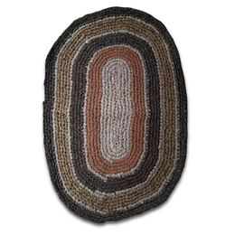 Olly Crocheted Vintage Wool Suit Rug #2