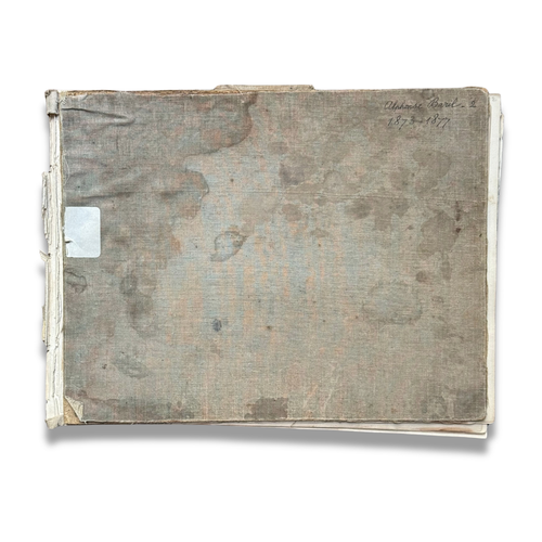 19th-century French Pencil Drawing by Alphonse Baril (#75)