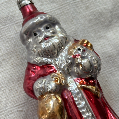 Nostalgic Santa with Gifts Ornament