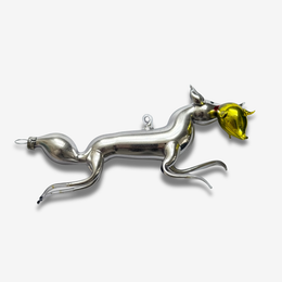 Nostalgic Freeblown Fox Ornament