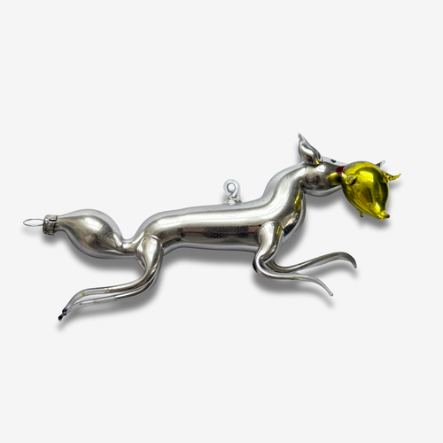 Nostalgic Freeblown Fox Ornament