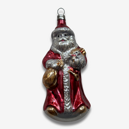 Nostalgic Santa with Gifts Ornament