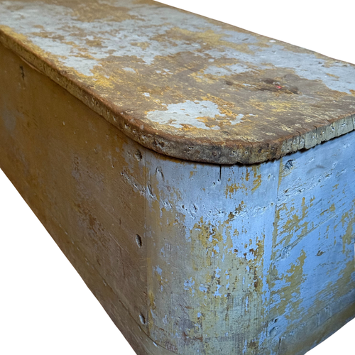 20th-century Wooden Sea Chest