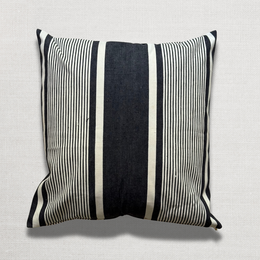 Custom 19th-century French Ticking Pillow (#30)