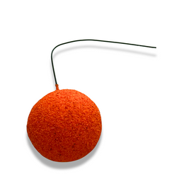 Nostalgic Cotton Orange Twist-Tie Ornament