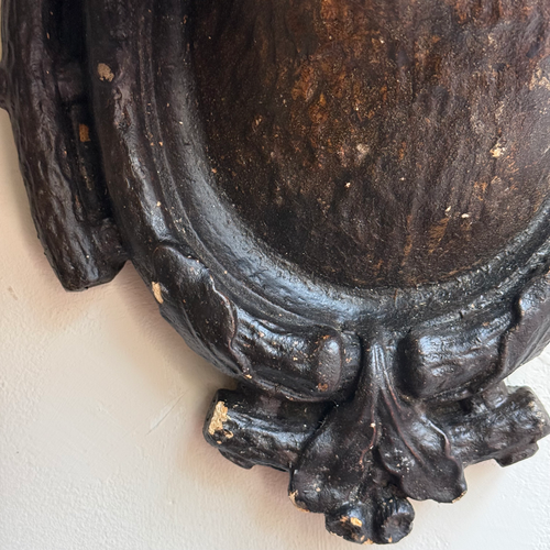 19th-century German Plaster Deer Head