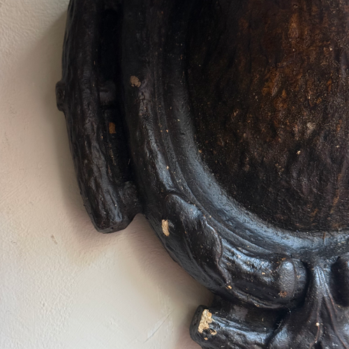 19th-century German Plaster Deer Head