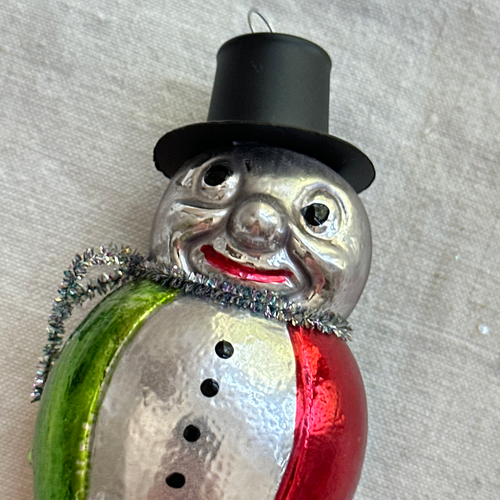 Nostalgic Beetle with Hat Ornament