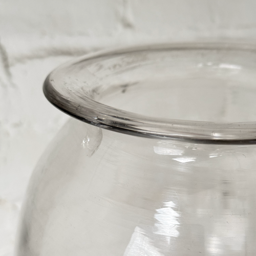 19th-century French Leech Jar (L-32)