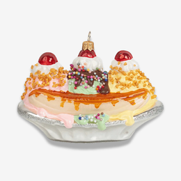 Banana Split Ornament