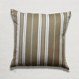 Custom 19th-century French Ticking Pillow (#3-18)