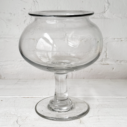 19th-century French Leech Jar (L-33)