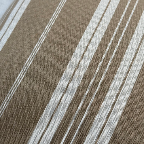 Custom 19th-century French Ticking Pillow (#3-18)