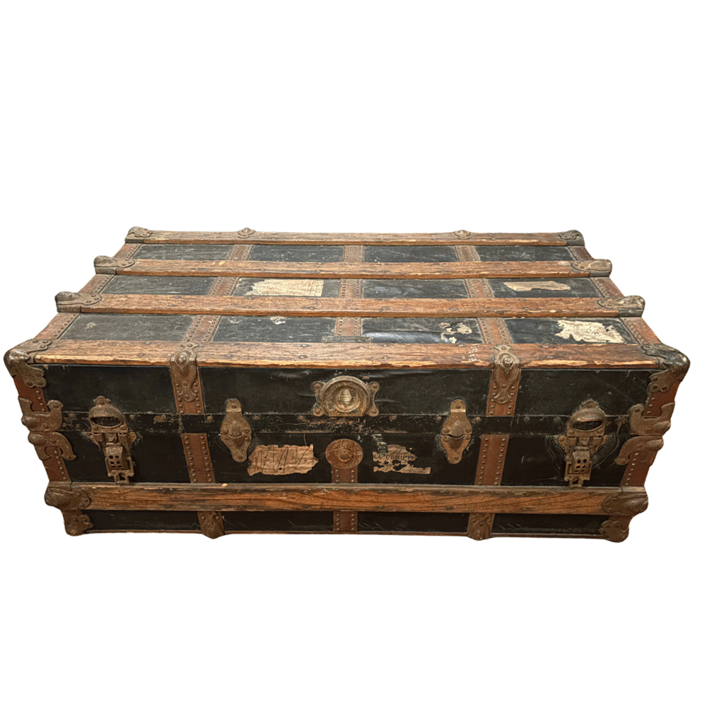 Antique Steamer Trunk