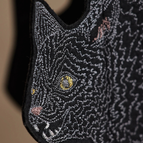 Scaredy Black Cat Bag