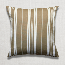 Custom 19th-century French Ticking Pillow (#3-21)