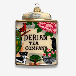 Derian Tea Company Tin Ornament
