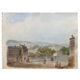 19th Century French Watercolor Painting (39)